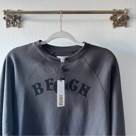 NWT Amuse Society Beach Rat Sweatshirt - Picture 4 of 8
